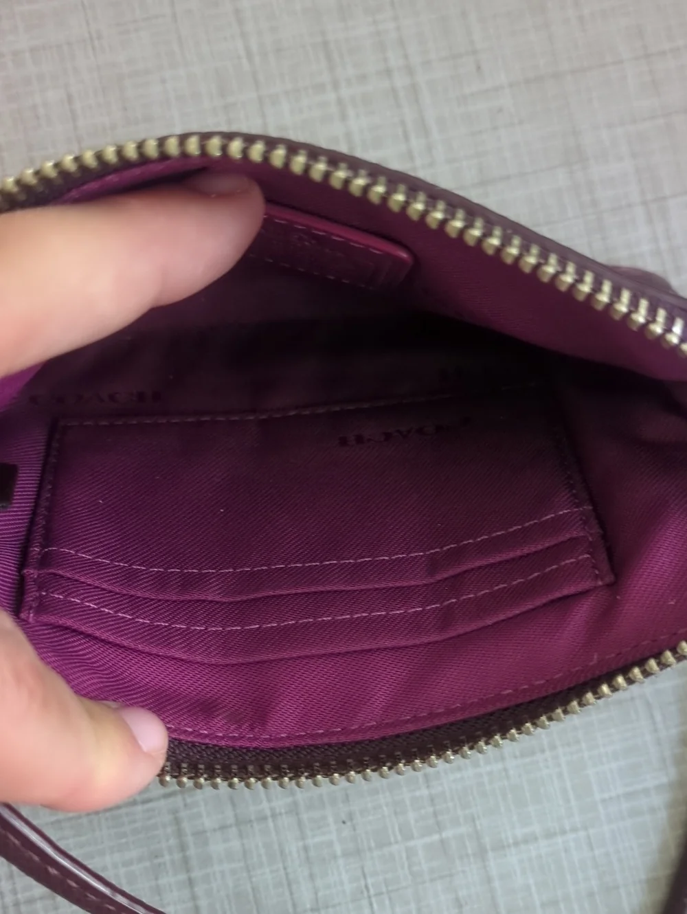 Coach Wristlet